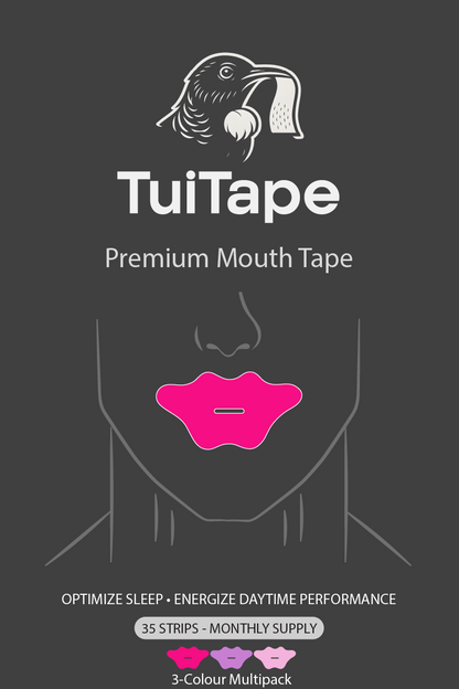 Lips-Shaped Mouth Tape | Multi-Colour Pack | 7 or 35-Night Pack