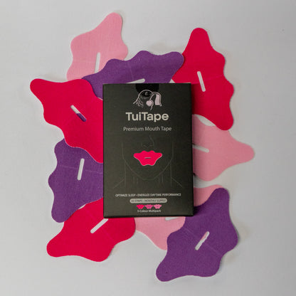 Lips-Shaped Mouth Tape | Multi-Colour Pack | 7 or 35-Night Pack