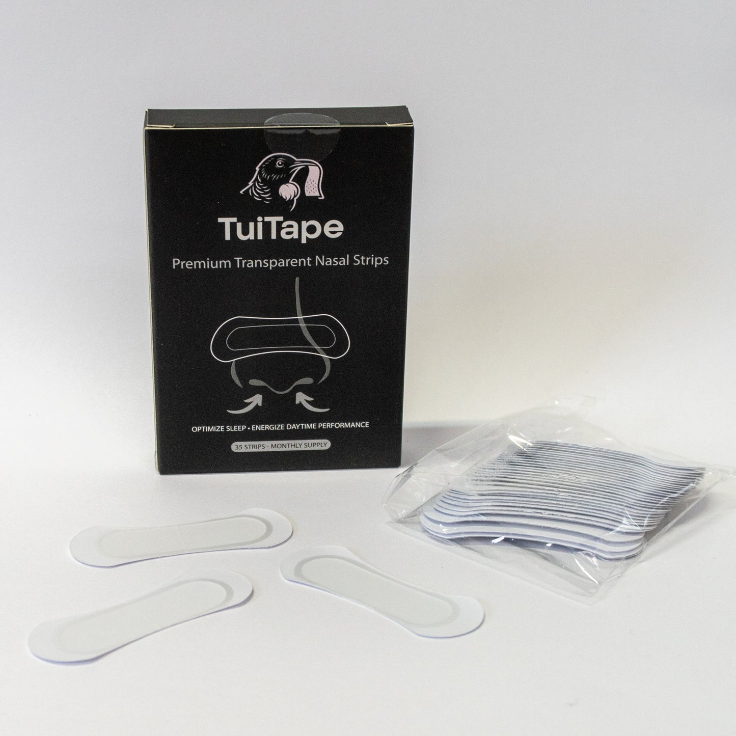 Transparent Nasal Breathing Strips | 7 or 35-Pack